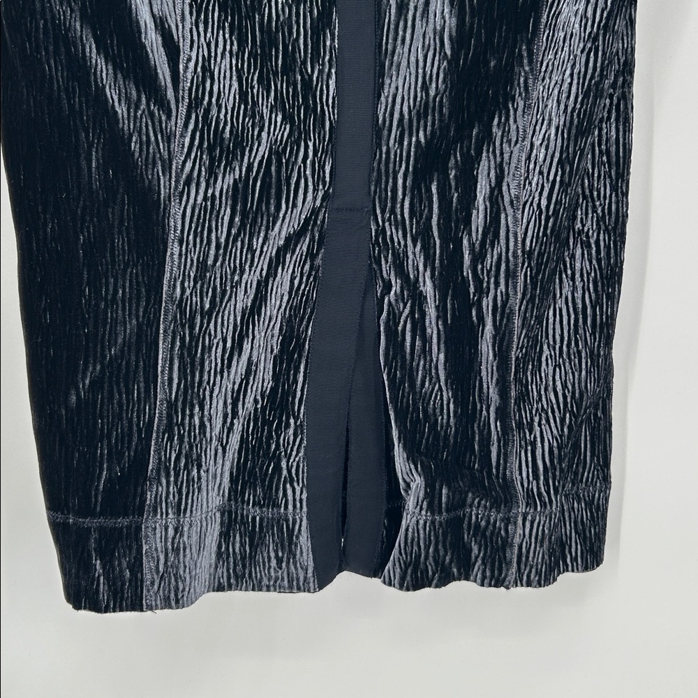 Byron Lars Women’s Beauty Mark crushed velvet pencil skirt Size 4 - Picture 8 of 11